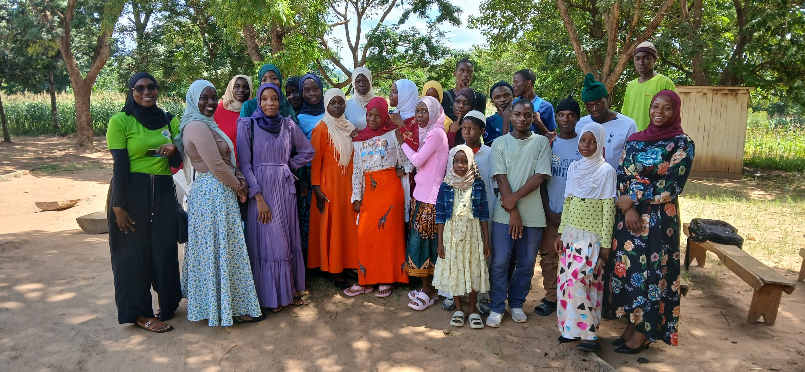 A group photo of the Muslim learners engaged at Chimutu Secondary School by MUSYO